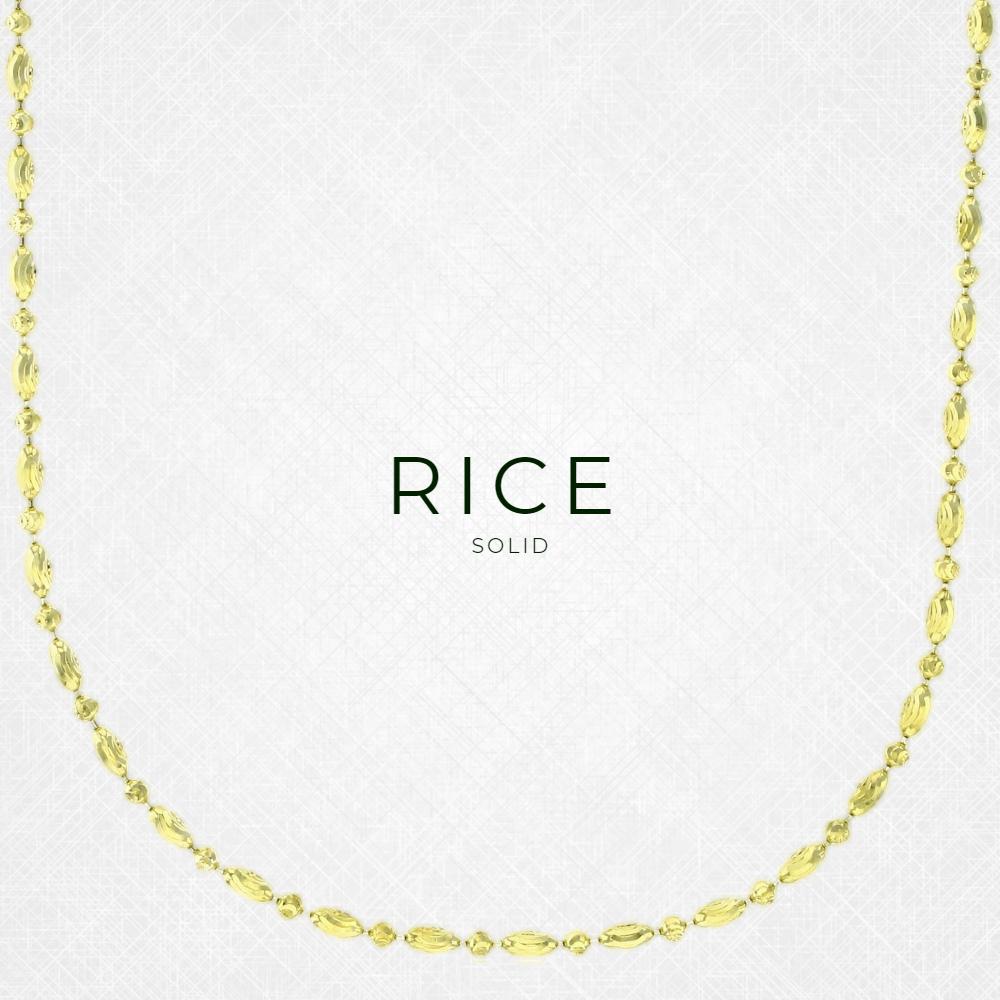 Rice Chains- Made in Italy – DecadenceJewelry