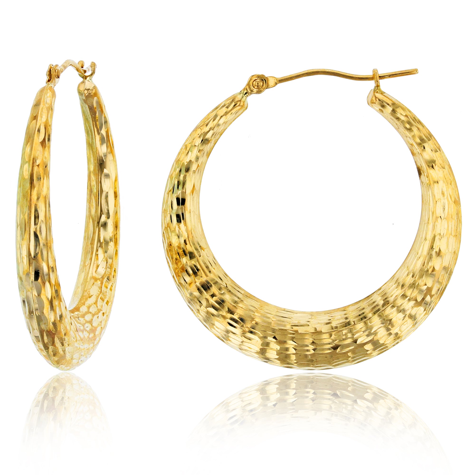 Gold Fancy Flower Shaped Earrings at Rs 4150/gram in Ludhiana | ID:  21848182412