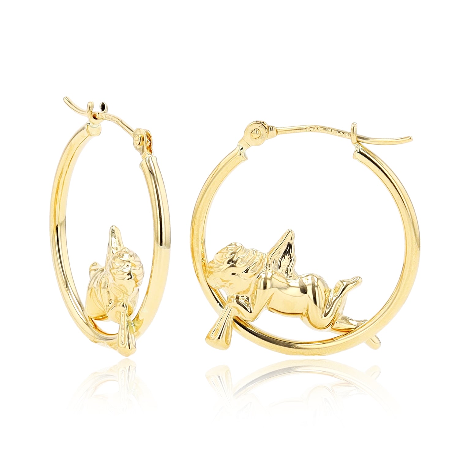 Cherub deals hoop earrings