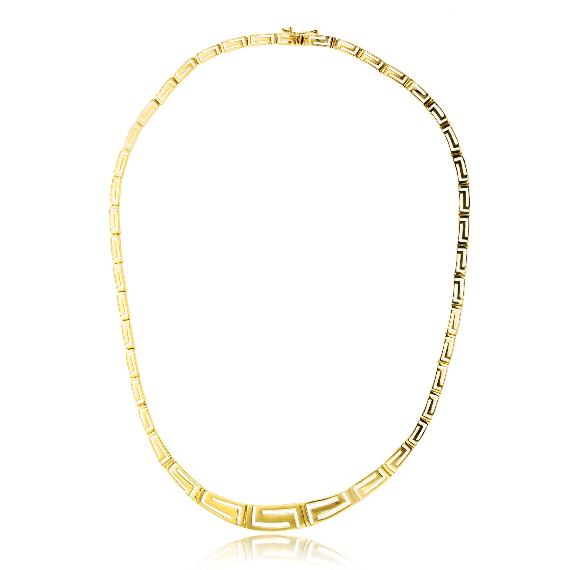 Greek Key Necklace – Constantina Jewelry